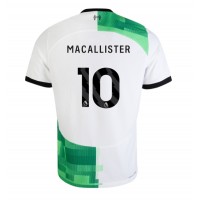 Camiseta Liverpool Alexis Mac Allister #10 Visitante Equipación 2023-24 manga corta